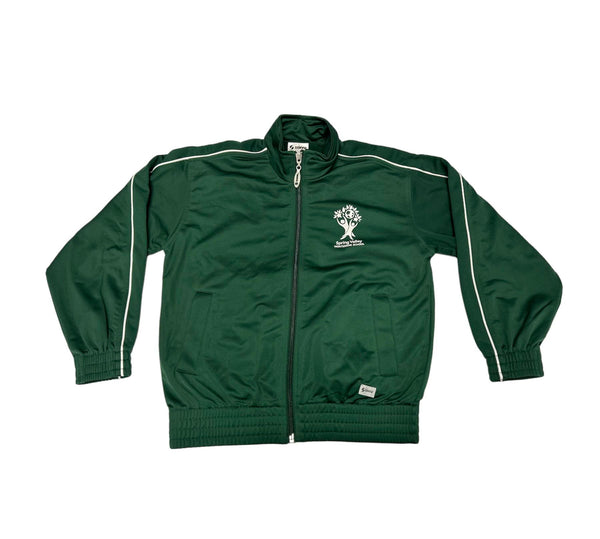 FINAL SALE YOUTH-XS Unisex Activewear Warm Up Jacket w/School Logo.