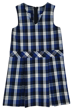 School Uniform Plaid Jumper-Montclair