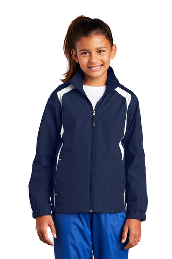 St. John Girls Windbreaker Jacket w/ School  Logo