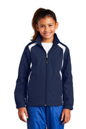 St. John Girls Windbreaker Jacket w/ School  Logo
