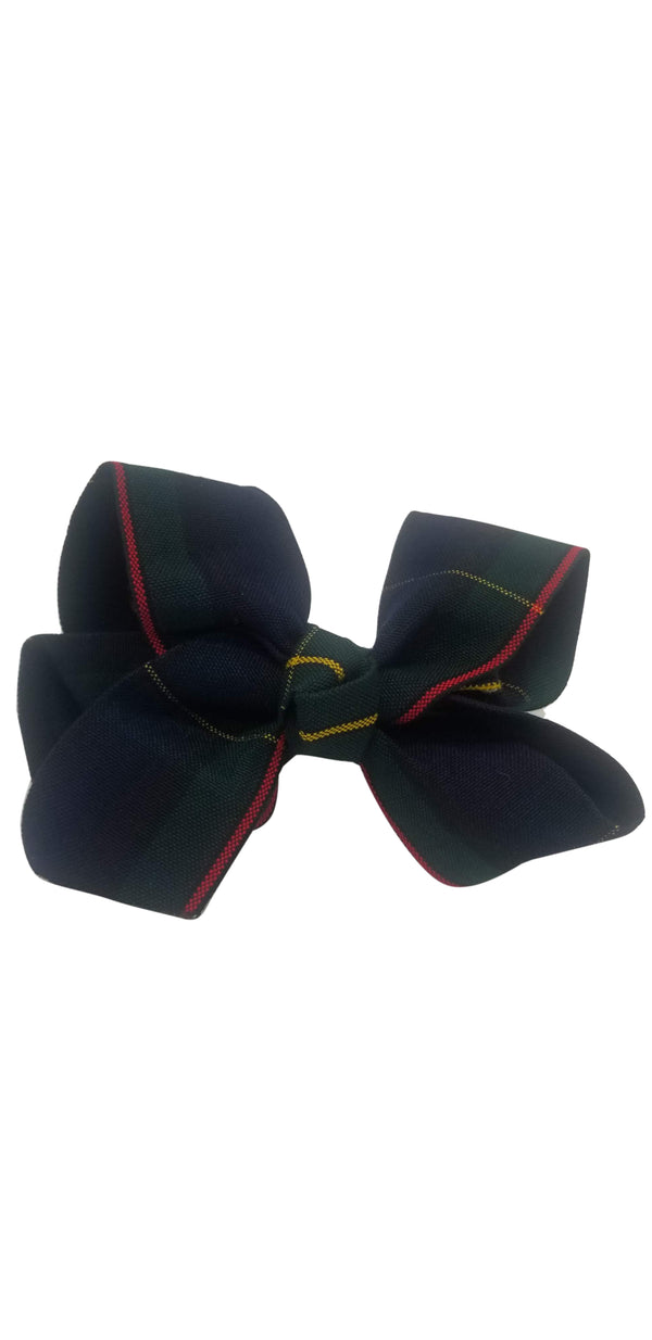 School Uniforms JoJo Hair Bow-Madison Plaid