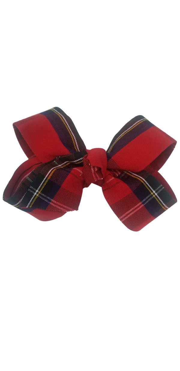 School Uniforms JoJo Hair Bow-Jerome Plaid