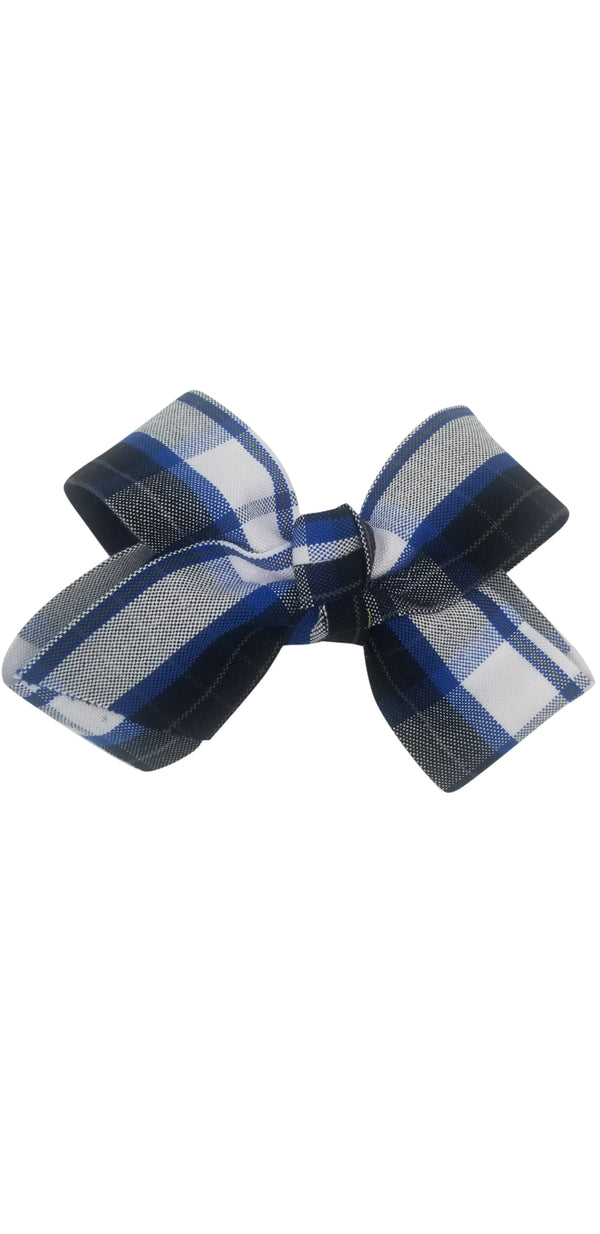 School Uniforms JoJo Hair Bow-Garfield Plaid