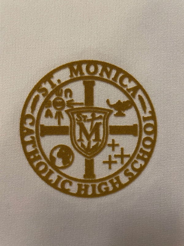 SAMPLE. 3D LOGOS, MODERN, CRISP, AND CLEAN LOGOS FOR YOUR SCHOOL LOGOS. DOES NOT FADE OR TEAR. AVAILABLE FOR OUR SCHOOLS. INQUIRE US ABOUT BEING YOUR SCHOOL UNIFORM VENDOR