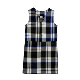 School Uniform Plaid Jumper-Garfield 114