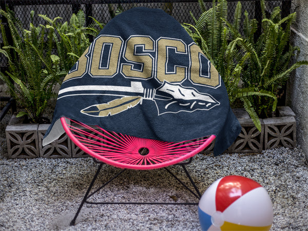 SAMPLE. School Spirit Towel. INQUIRE ABOUT US BEING YOUR SCHOOL UNIFORM VENDOR