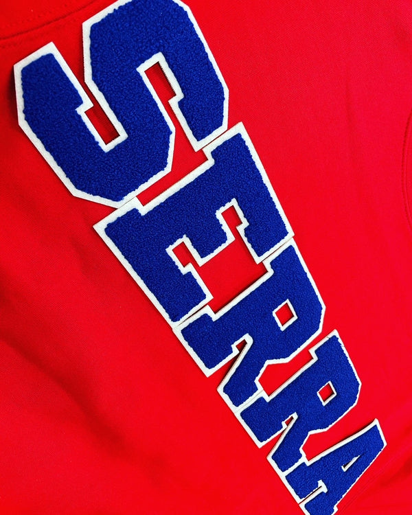 SAMPLE. School Uniform Chenille School Initials Sweater. AVAILABLE FOR OUR SCHOOLS. INQUIRE ABOUT US BEING YOUR SCHOOL VENDOR