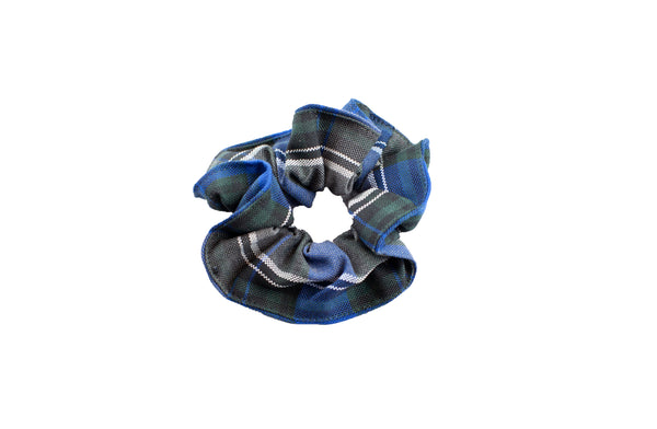 School Uniform Girls Scrunchie-Anthony Plaid