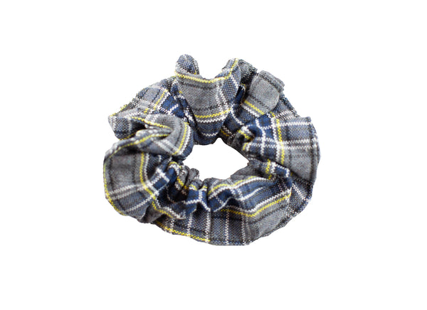 School Uniform Girls Scrunchie-Bernard Plaid