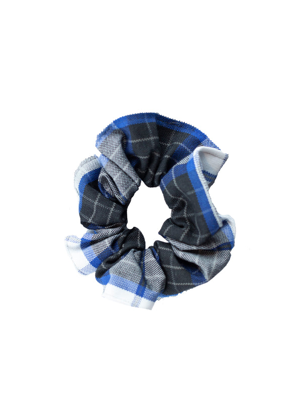 School Uniform Girls Scrunchie-Garfield Plaid