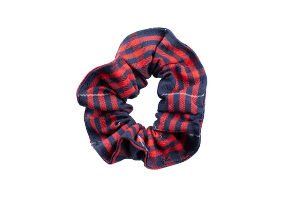 School Uniform Girls Scrunchie-Hamilton Plaid