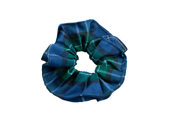 School Uniform Girls Scrunchie-Kirk Plaid