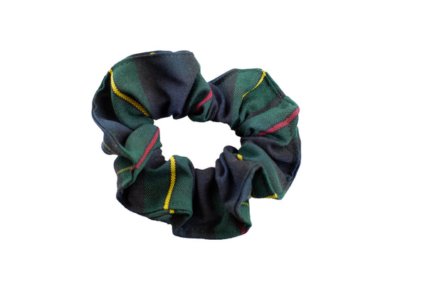 School Uniform Girls Scrunchie-Madison Plaid