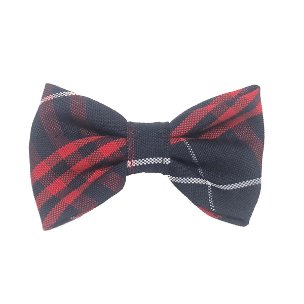 School Uniforms Standard Hair Bow-Hamilton Plaid
