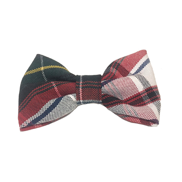 School Uniforms Standard Hair Bow-Linus Plaid