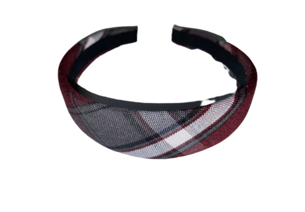 Desert Springs Christian Academy Uniform Headband-Washington Plaid