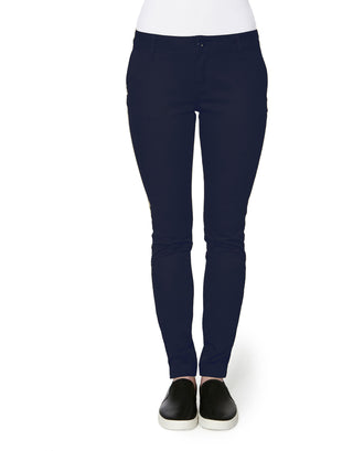 Buy navy School Uniforms Juniors Everyday Skinny Pants-Flat Front with Stretch Fabric. Slim and Sleek. Modern Fit for an Excellent Fit