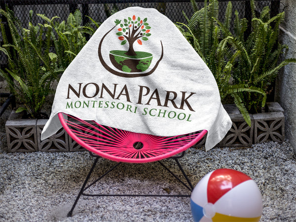 SAMPLE. School Spirit Towel. INQUIRE ABOUT US BEING YOUR SCHOOL UNIFORM VENDOR