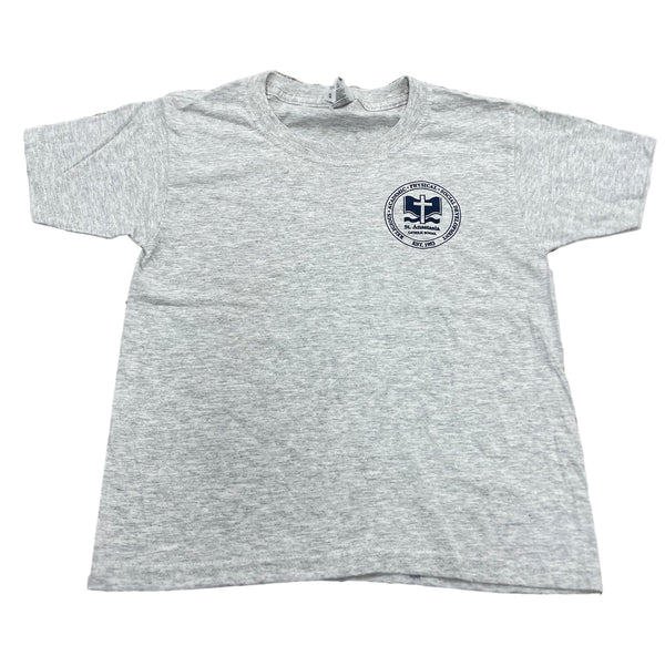 SAMPLE. PE T-SHIRT. INQUIRE ABOUT US BEING YOUR SCHOOL UNIFORM VENDOR.