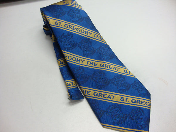 SAMPLE. School Uniform Customized Tie. Your School Name and Logo on Tie. INQUIRE ABOUT US BEING YOUR SCHOOL UNIFORM VENDOR.