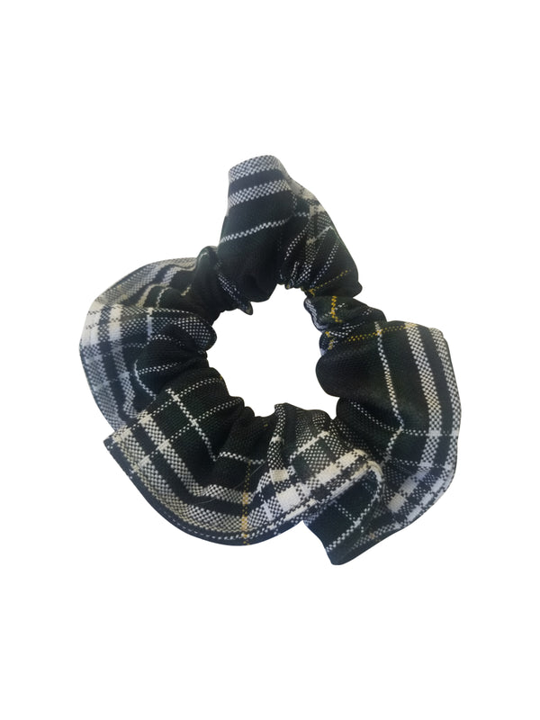 School Uniform Girls Scrunchie-Crusaders Plaid