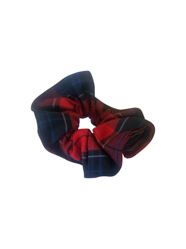 School Uniform Girls Scrunchie-Ford Plaid