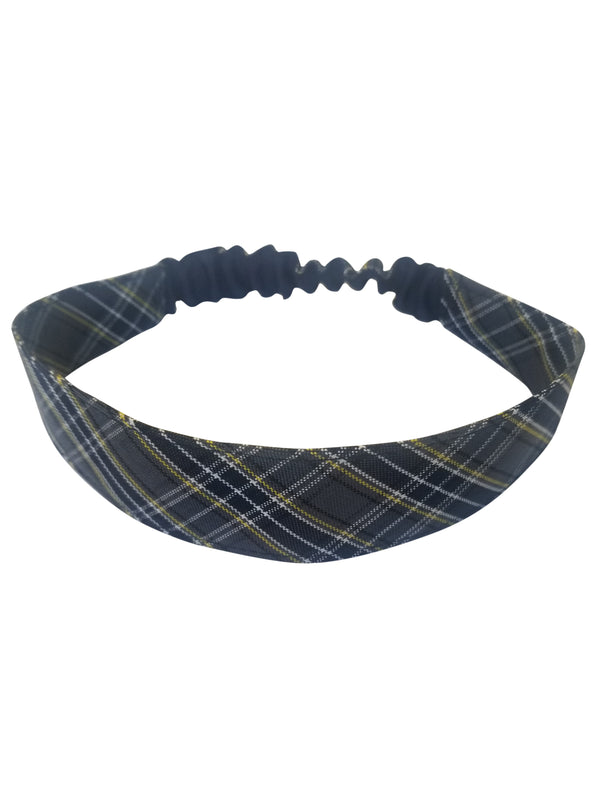 School Uniform Soft Headband- Bernard Plaid