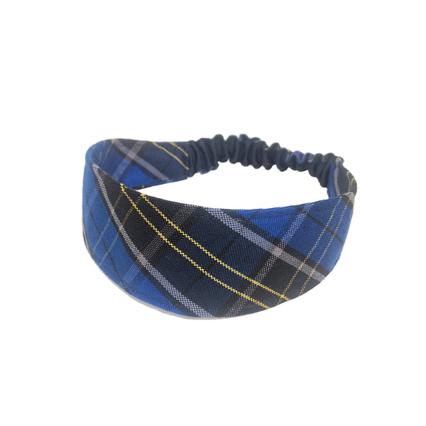 School Uniforms Soft Headband-Churchill Plaid