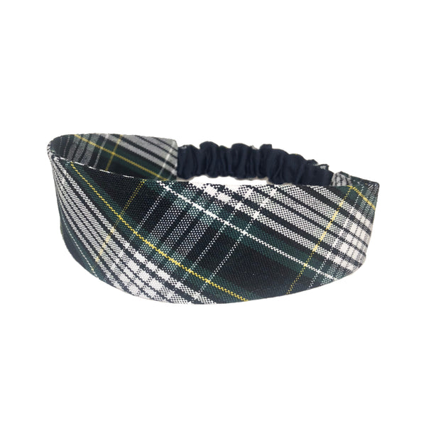 School Uniforms Soft Headband-Crusaders Plaid