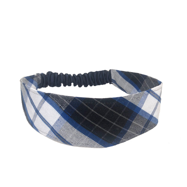 School Uniforms Soft Headband-Garfield Plaid