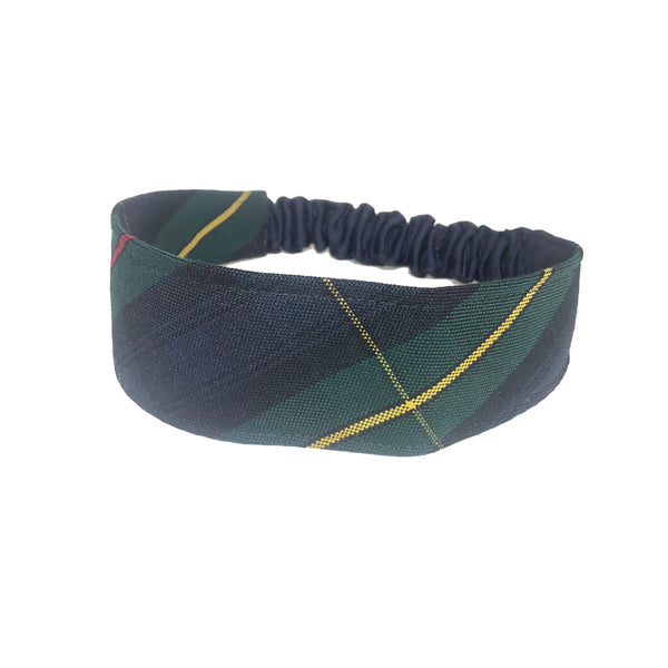 School Uniforms Soft Headband-Madison Plaid