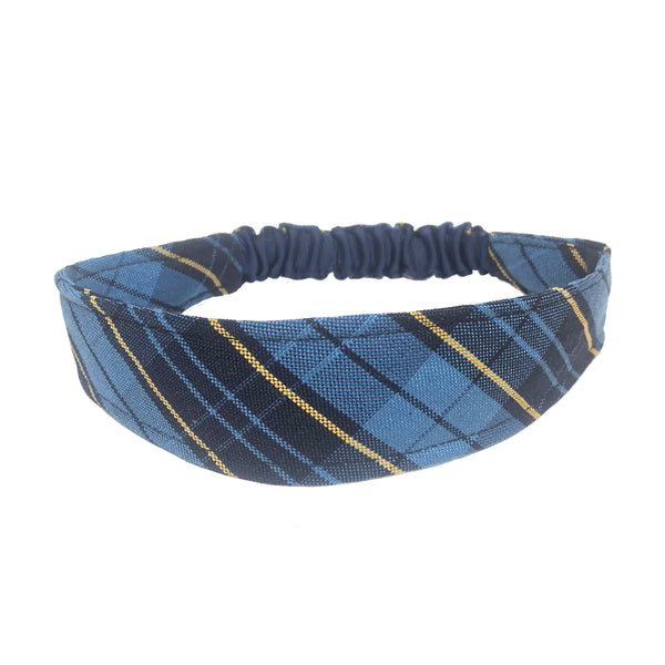 School Uniforms Soft Headband-Pancratius Plaid