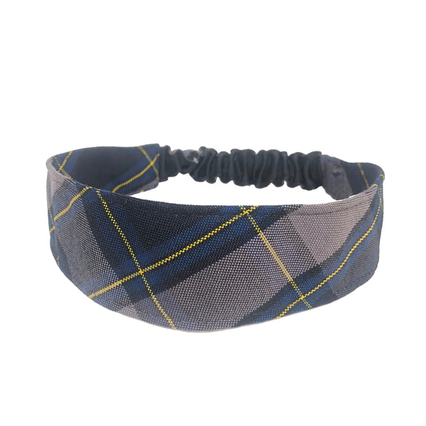 School Uniforms Soft Headband-Pius Plaid