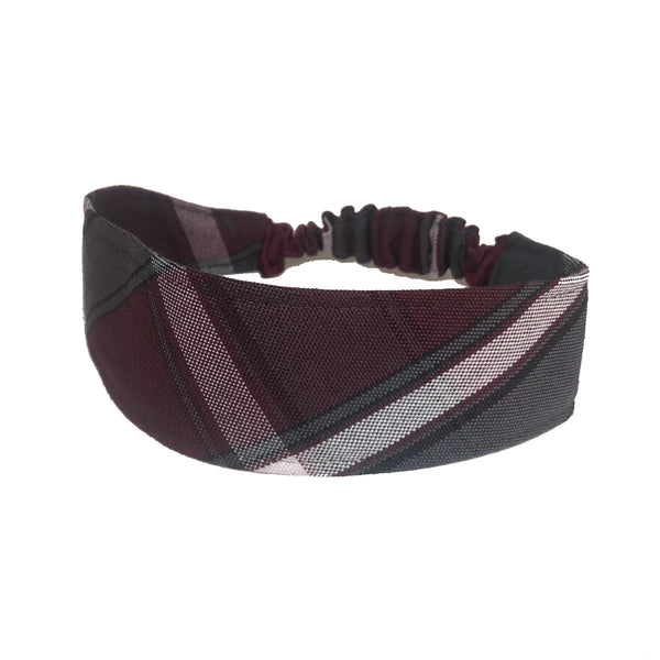 School Uniforms Soft Headband-Washington Plaid