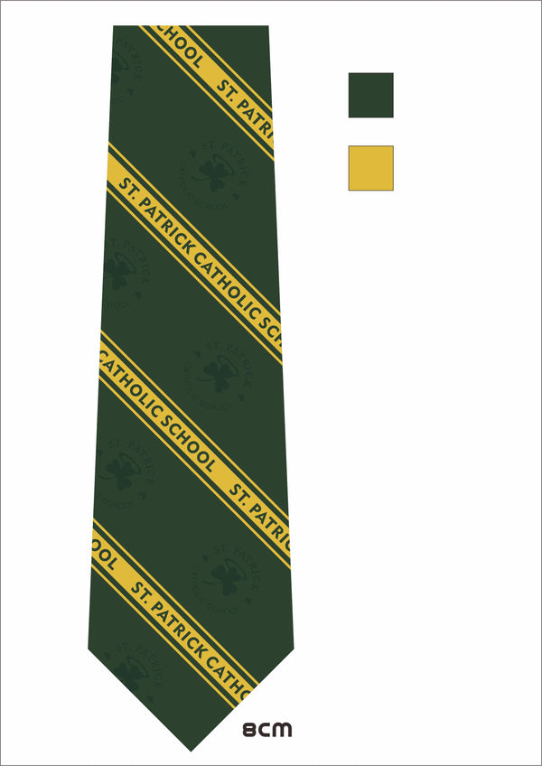 SAMPLE. School Uniform Customized Tie. Your School Name and Logo on Tie. INQUIRE ABOUT US BEING YOUR SCHOOL UNIFORM VENDOR.