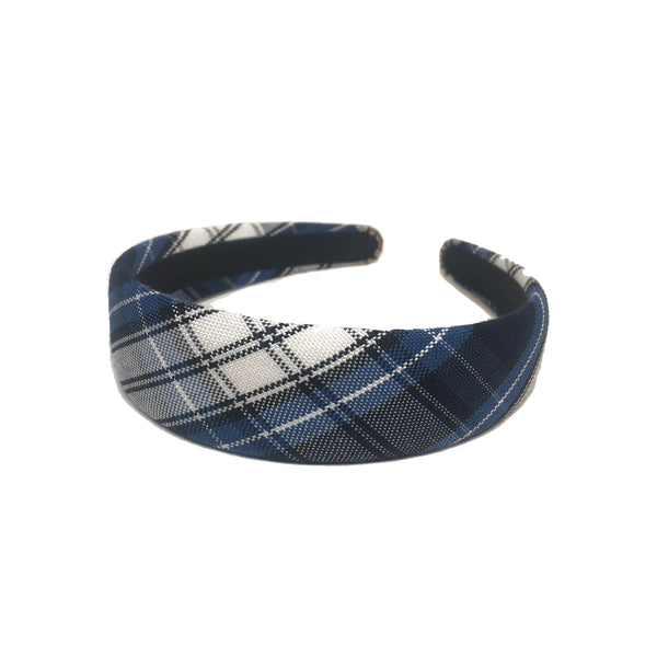 School Uniform Headband-Simmons Plaid