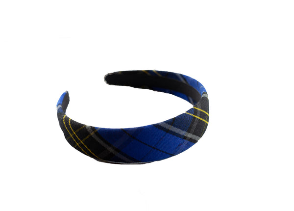 School Uniform Headband-Churchill Plaid