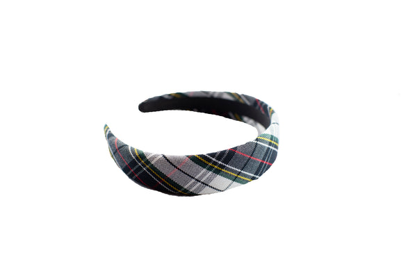 School Uniform Headband-Avila Plaid
