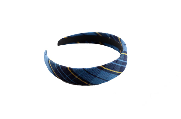 School Uniform Headband-Pancratius Plaid