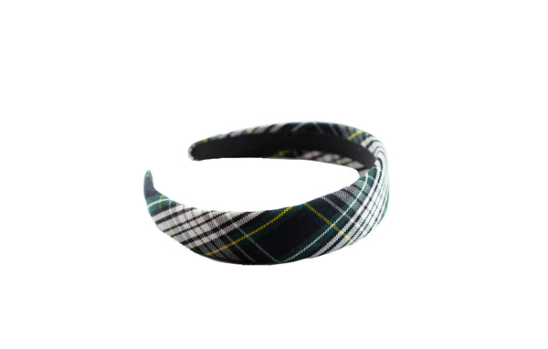 School Uniform Headband-Crusaders Plaid