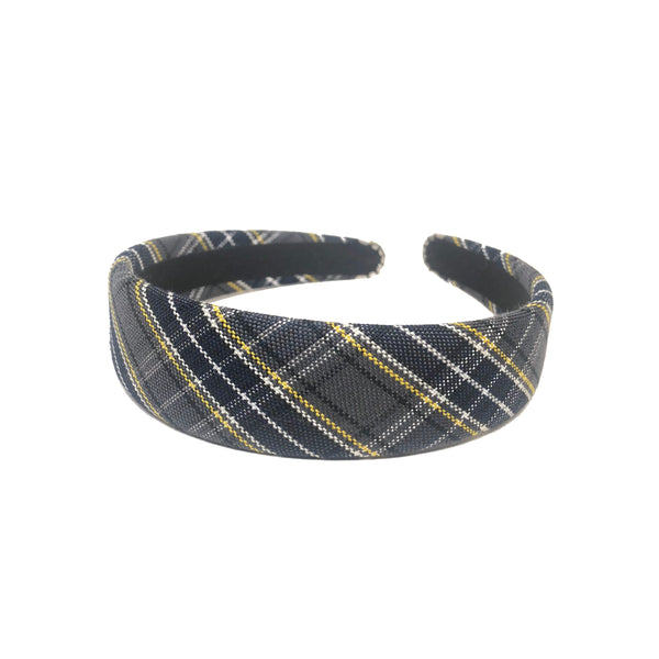 School Uniform Headband-Bernard Plaid