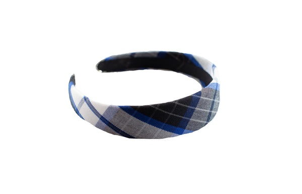 School Uniform Headband-Garfield Plaid