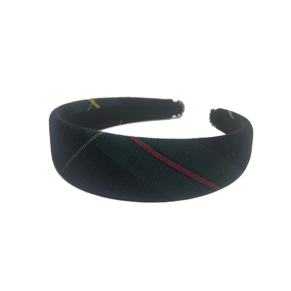 School Uniform Headband-Madison Plaid