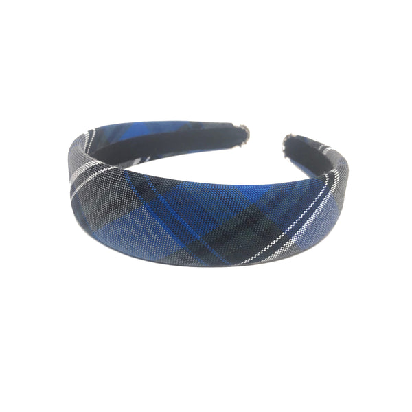School Uniform Headband-Anthony Plaid