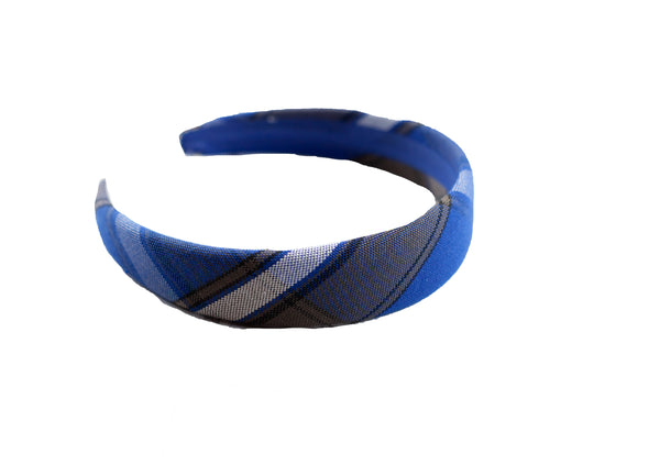School Uniform Headband-Ross Plaid