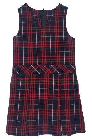 School Uniform Plaid Jumper-Hamilton 36