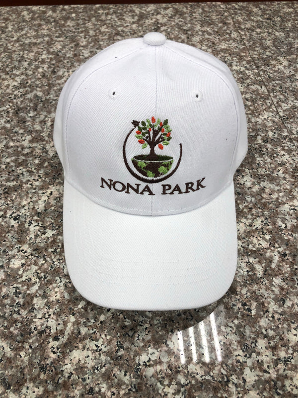 Nona Park Montessori School Cap-White