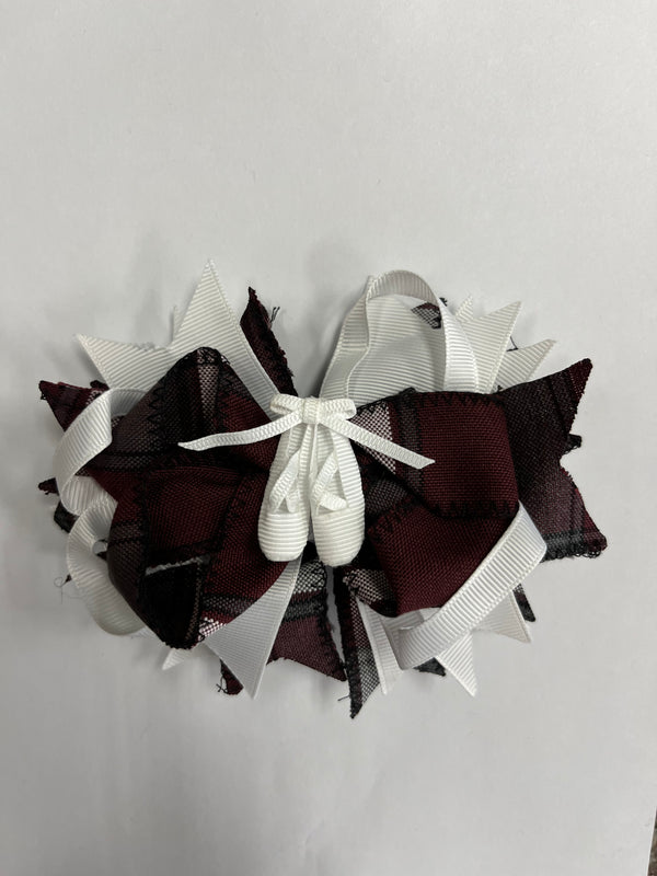Desert Springs Mary Jone Plaid Bow