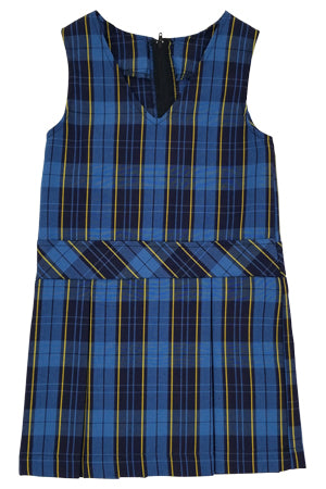 School Uniform Plaid Jumper-Pancratius