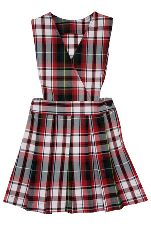 School Uniform Plaid Jumper-Linus 2A